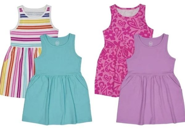 Wonder Nation Girl’s Tank Play Dresses (2 pack) only $7!